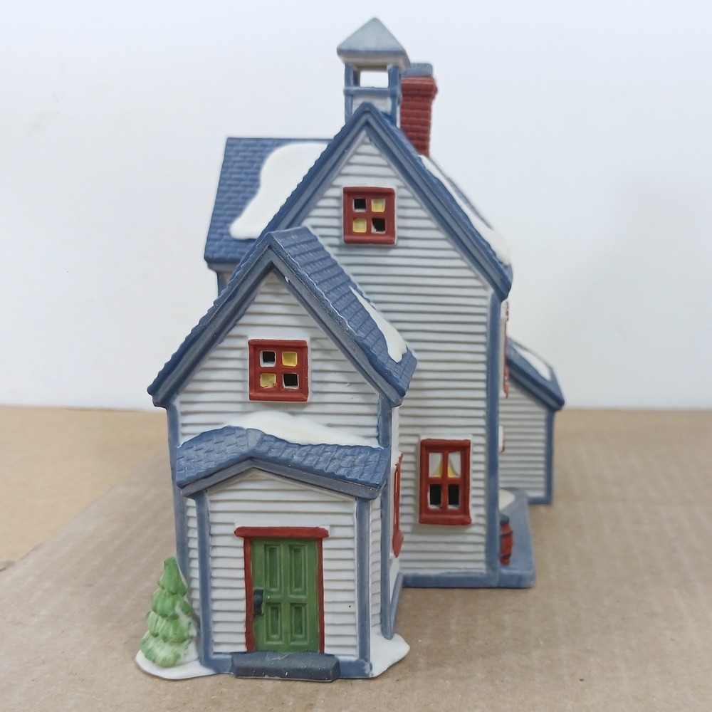 Dept 56 New England Village Pennsylvania Dutch Farmhouse 5648-0 Porcelain 1993